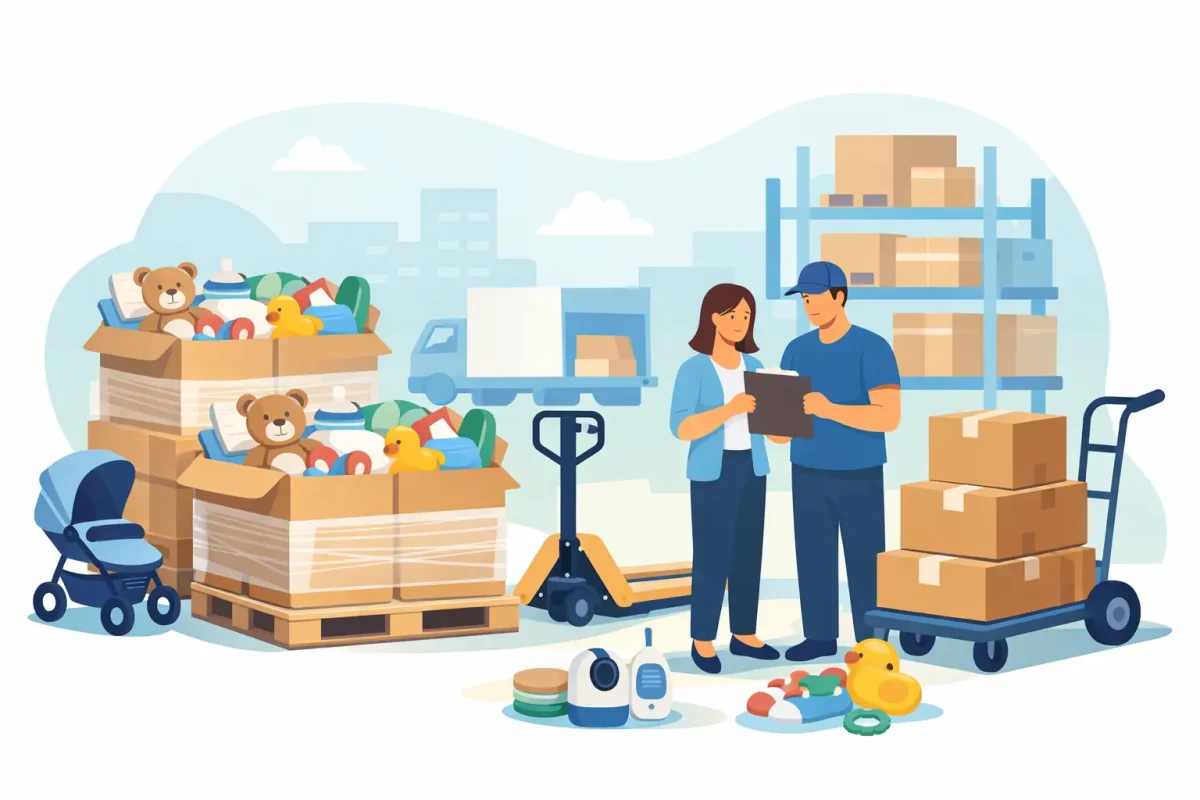 Baby Products Liquidation Pallets for Resale