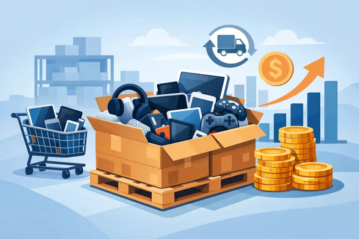 Electronics Return Pallets for Resale Profit