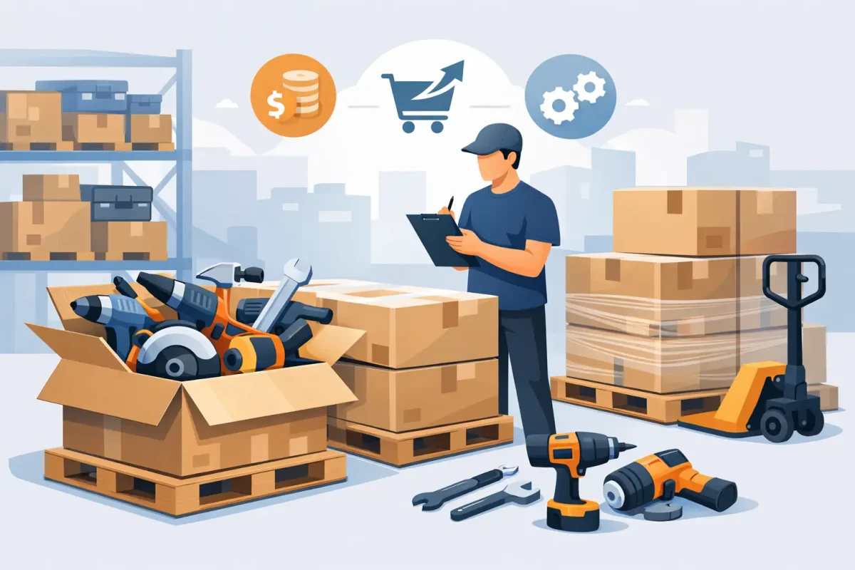 Tools Liquidation Pallets for Resale Profit